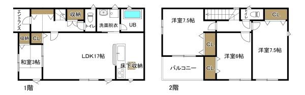 東員町笹尾西第7新築分譲1号棟