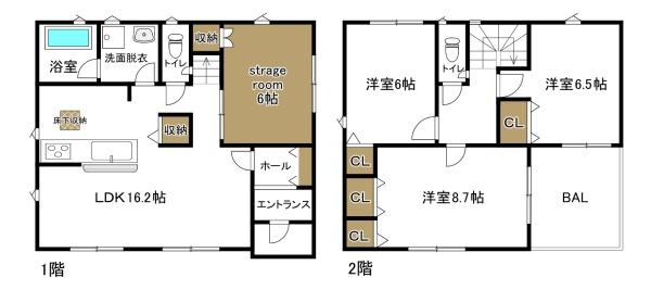川越町南福崎新築戸建　1号棟