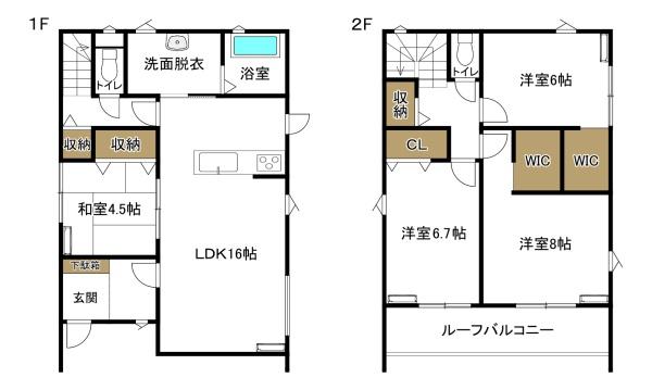 四日市市八千代台2丁目　1号棟　新築戸建