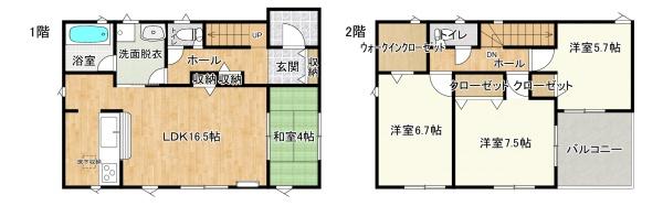 桑名市長島町大倉　新築分譲一戸建て
