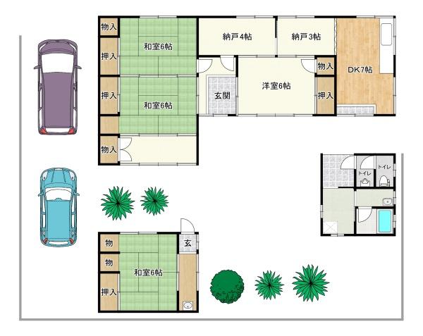 津市河芸町中別保の中古一戸建て