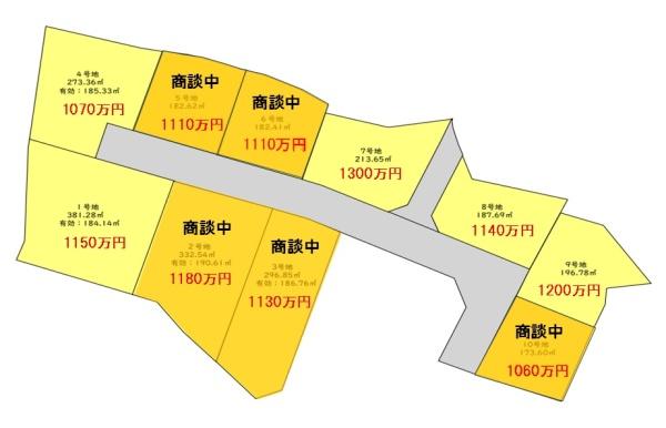 四日市市釆女町 分譲地