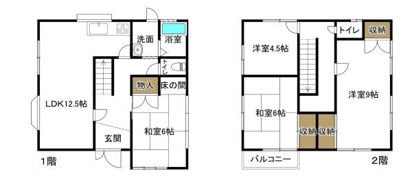 四日市市河原田町の中古一戸建て