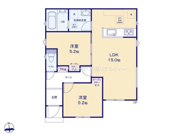 松戸市和名ヶ谷　１７号棟