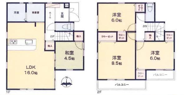 松戸市松飛台　4号棟　新築戸建