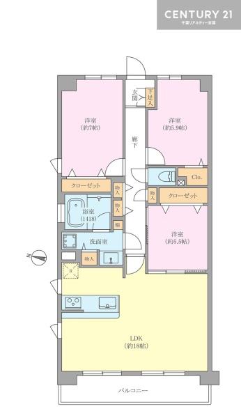 ライオンズマンション習志野台壱番館