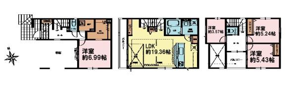 船橋市日の出1丁目　1号棟
