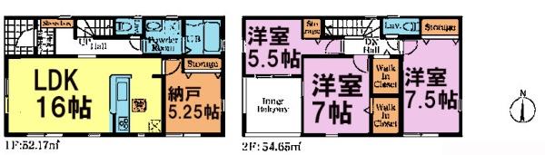 松戸市小金原2丁目　1号棟