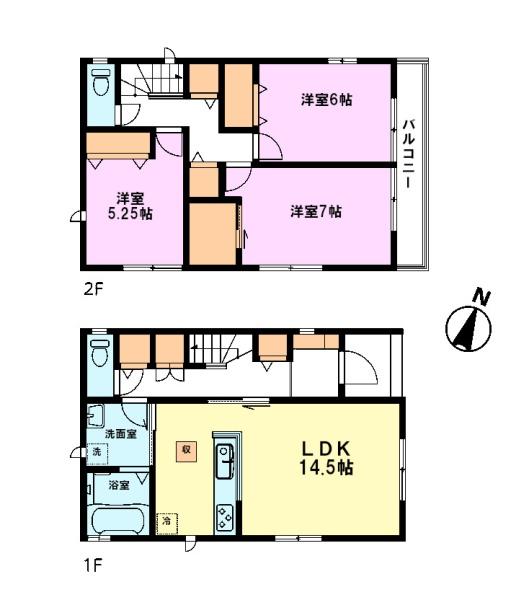 松戸市五香南3丁目　1号棟