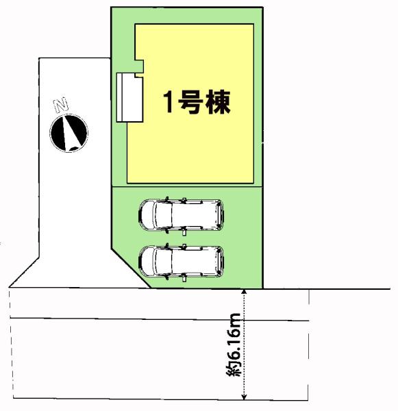 松戸市古ケ崎3丁目　1号棟