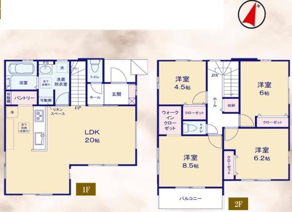 柏市十余二字南翁原　1号棟