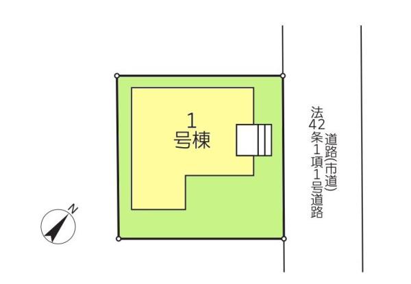 鎌ケ谷市初富　１号棟