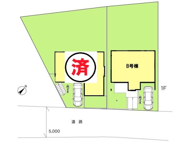 千葉市花見川区長作町　Ｂ号棟