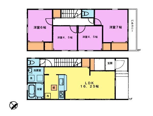 千葉市美浜区真砂４丁目　２号棟