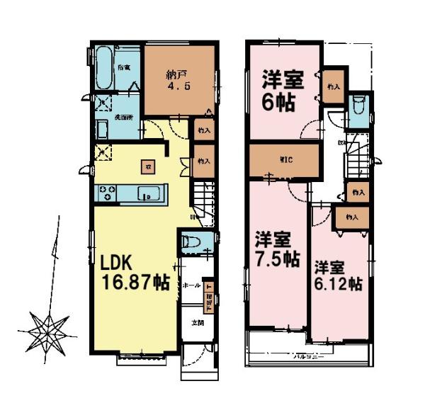 船橋市飯山満町3丁目　1号棟