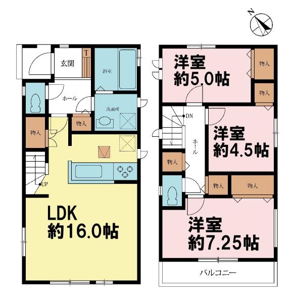 船橋市咲が丘3丁目　2号棟