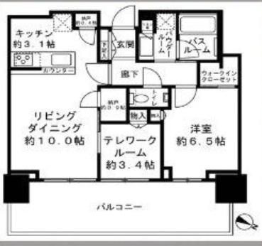 ベイシティタワーズ神戸WEST26階