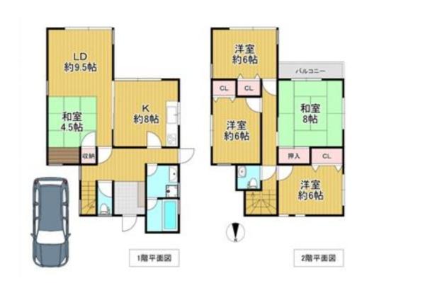 神戸市北区小倉台6　中古戸建