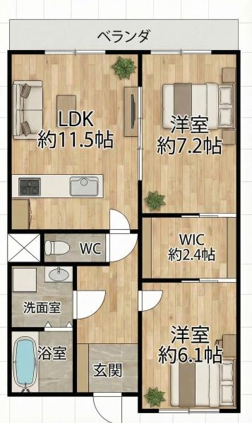 ハイツ伏見桃山