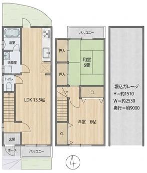 京都市伏見区久我本町の中古一戸建て
