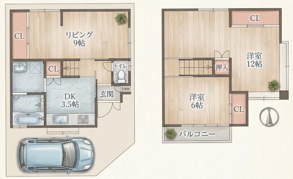 京都市伏見区久我本町の中古一戸建て