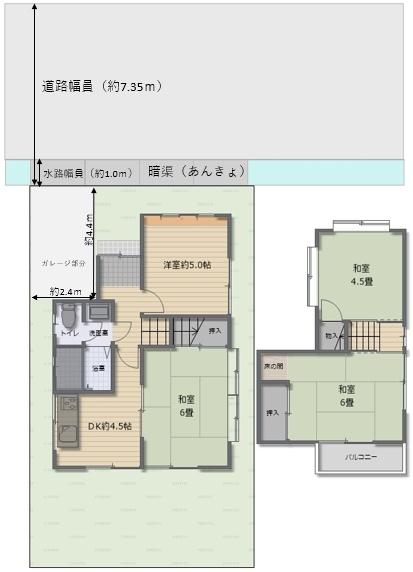 宇治市小倉町南浦の土地