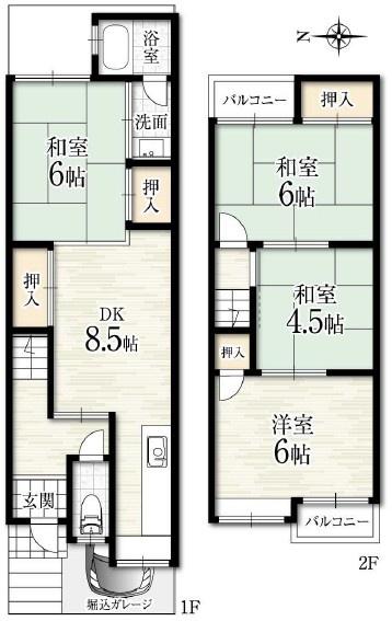 京都市伏見区向島二ノ丸町の中古一戸建