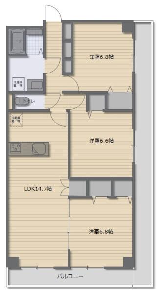 伏見日光ハイツ2号棟