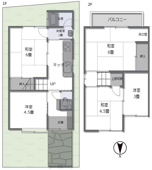 向日市鶏冠井町北井戸　戸建