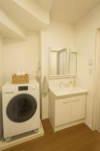 京都市伏見区日野岡西町の新築一戸建(洗面台・洗面所)