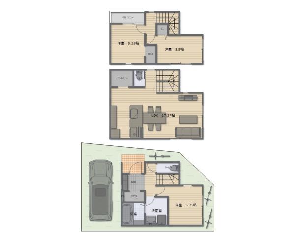 京都市伏見区醍醐外山街道町の新築一戸建