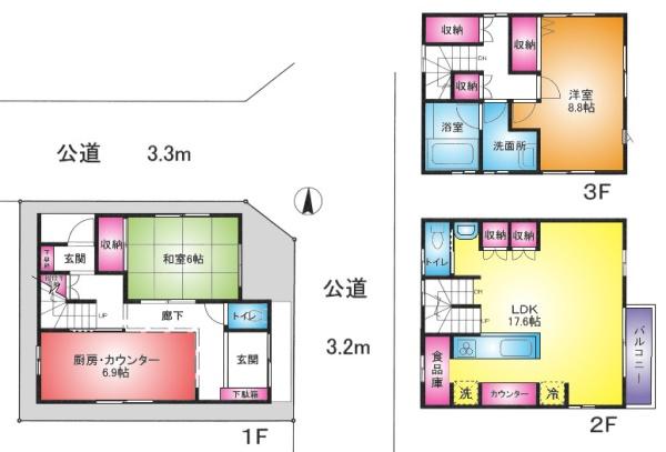 足立区千住東１丁目の中古一戸建て