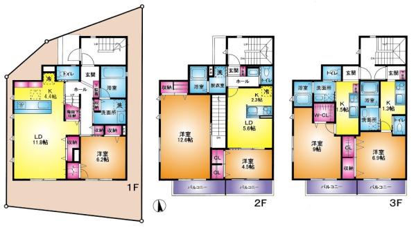 板橋区若木１丁目の中古一戸建