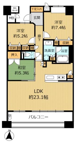 バンベール・グラン豊田下市場