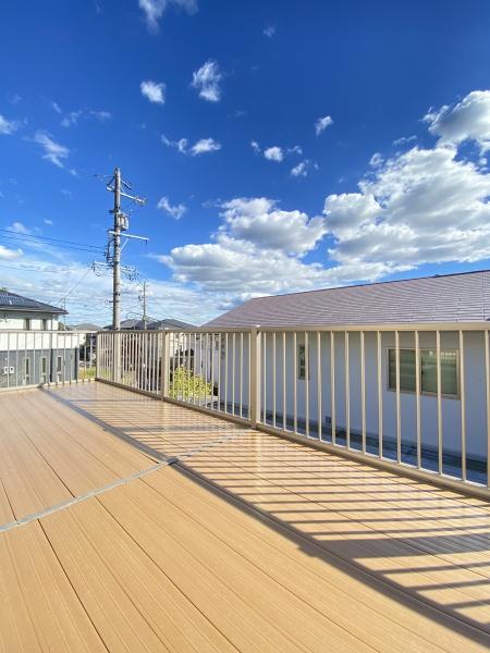 豊田市乙部ケ丘4丁目の中古一戸建て(バルコニー)