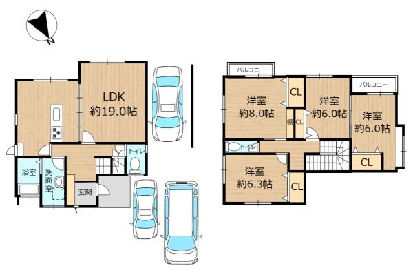 豊田市巴町カキタの中古一戸建