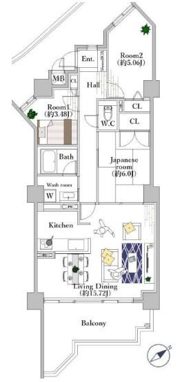 サンシティ上豊田駅南弐番館