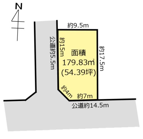 名古屋市中川区中野本町１丁目の売土地