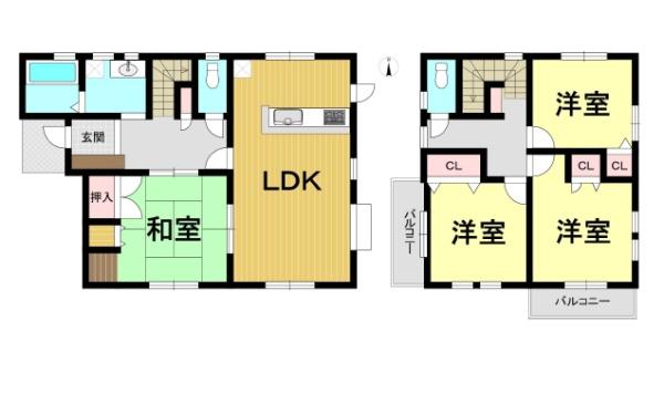 豊田市上渡合町萩平の中古一戸建