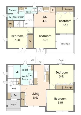 豊田市石畳町坂下の中古一戸建