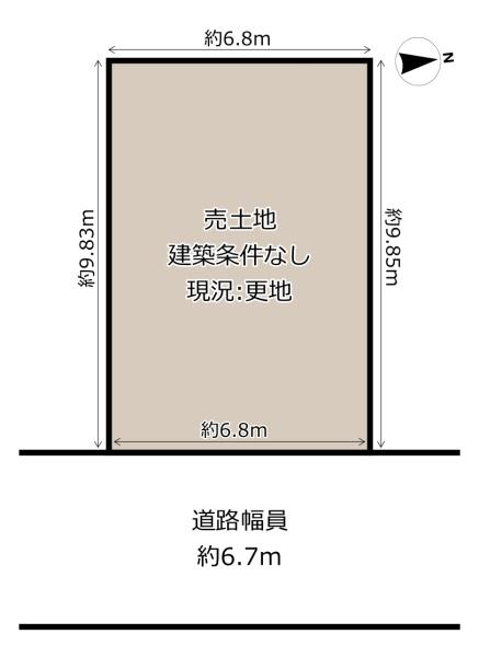 八尾市南久宝寺２丁目の売土地