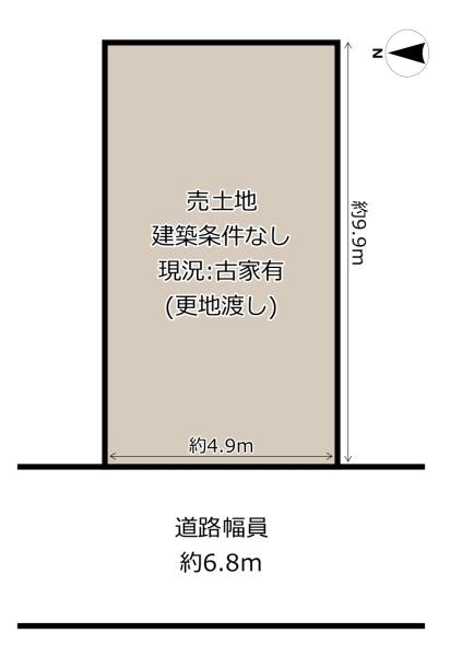 八尾市跡部北の町１丁目の売土地
