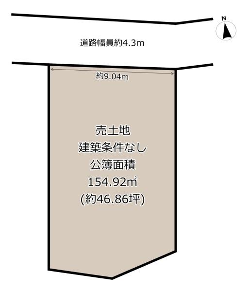 大和郡山市小泉町の土地