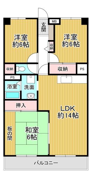 平野加美グランドハイツ２号棟