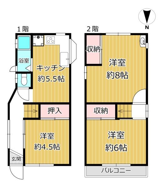八尾市高美町４丁目の中古一戸建て