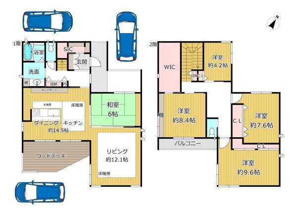 八尾市山本町南５丁目の中古一戸建