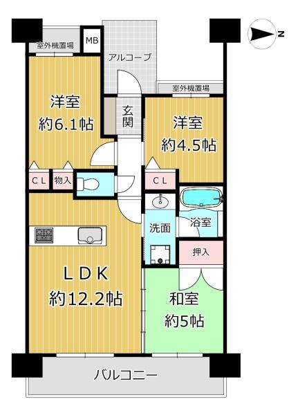 ルイシャトレ平野喜2番館