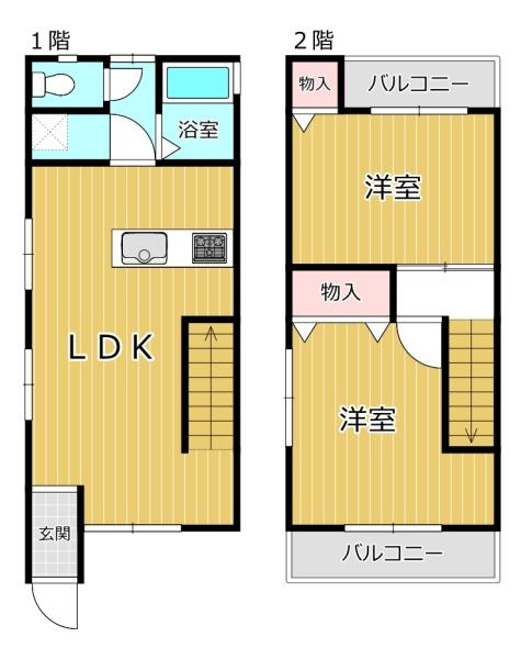 八尾市福万寺町３丁目の中古一戸建て