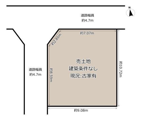 八尾市高安町北２丁目の売土地
