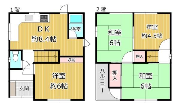 大阪市平野区加美東６丁目の中古一戸建